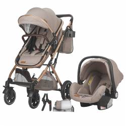 Poussette trio Coccolle Ravello black