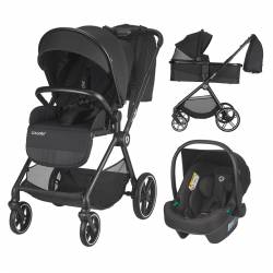 Poussette trio Coccolle Lissia - 3 coloris