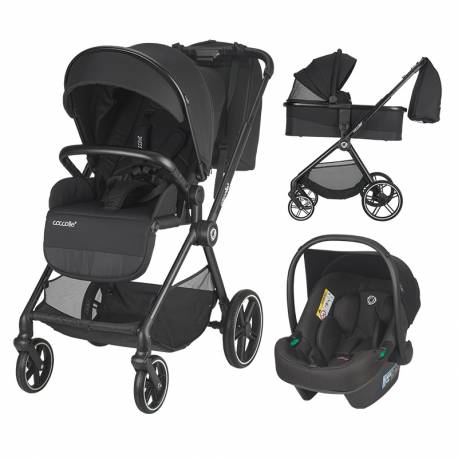 Poussette trio Coccolle Lissia - 3 coloris