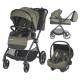 Poussette trio Coccolle Lissia - 3 coloris