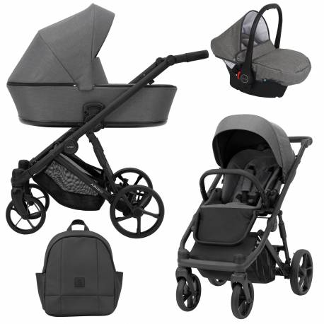 Poussette trio Arizo Graphite