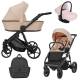 Poussette trio Arizo rose