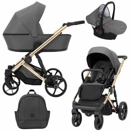 Poussette trio Arizo premium graphite