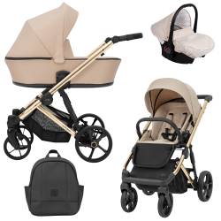 Poussette trio Arizo premium gris