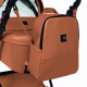 Poussette trio Nexus camel en cuir