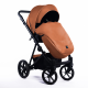 Poussette trio Nexus camel en cuir