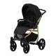 Poussette trio Mata châssis gold - 5 coloris