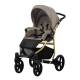 Poussette trio Mata châssis gold - 5 coloris