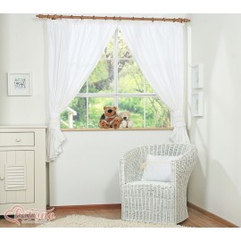 Rideaux avec embrasse motif prince princesse