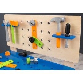 établi de luxe et ses outils