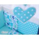 Parure de lit bébé complète Color mix Set 11