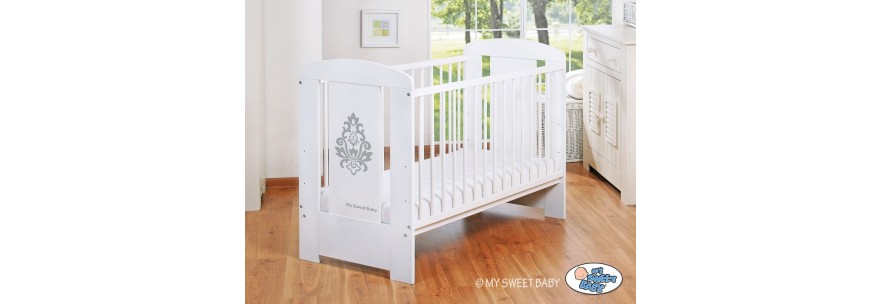 Lit pour bébé motif glamour