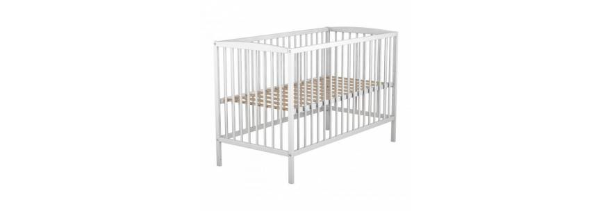 Lit bébé en bois et tiroir de lit
