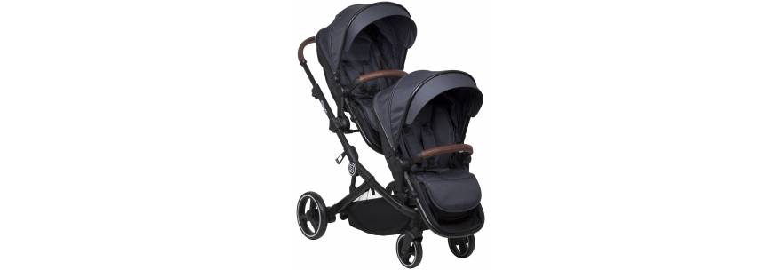 Poussette double pour jumeaux